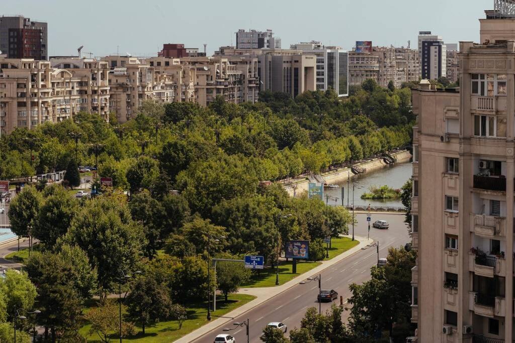 Panoramic Apartment - 4Br - Piata Unirii Bukarest Kültér fotó